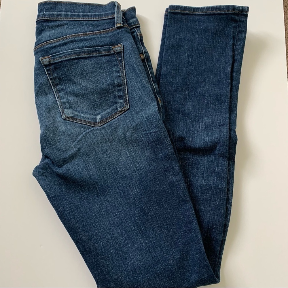 J Brand Skinny Leg Dark Vintage Wash Jeans Size 26